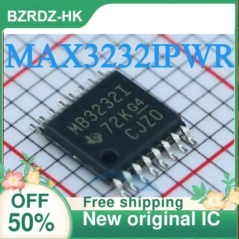

1-20PCS MB3232I MAX3232IPWR TSSOP16 RS-232 New original IC