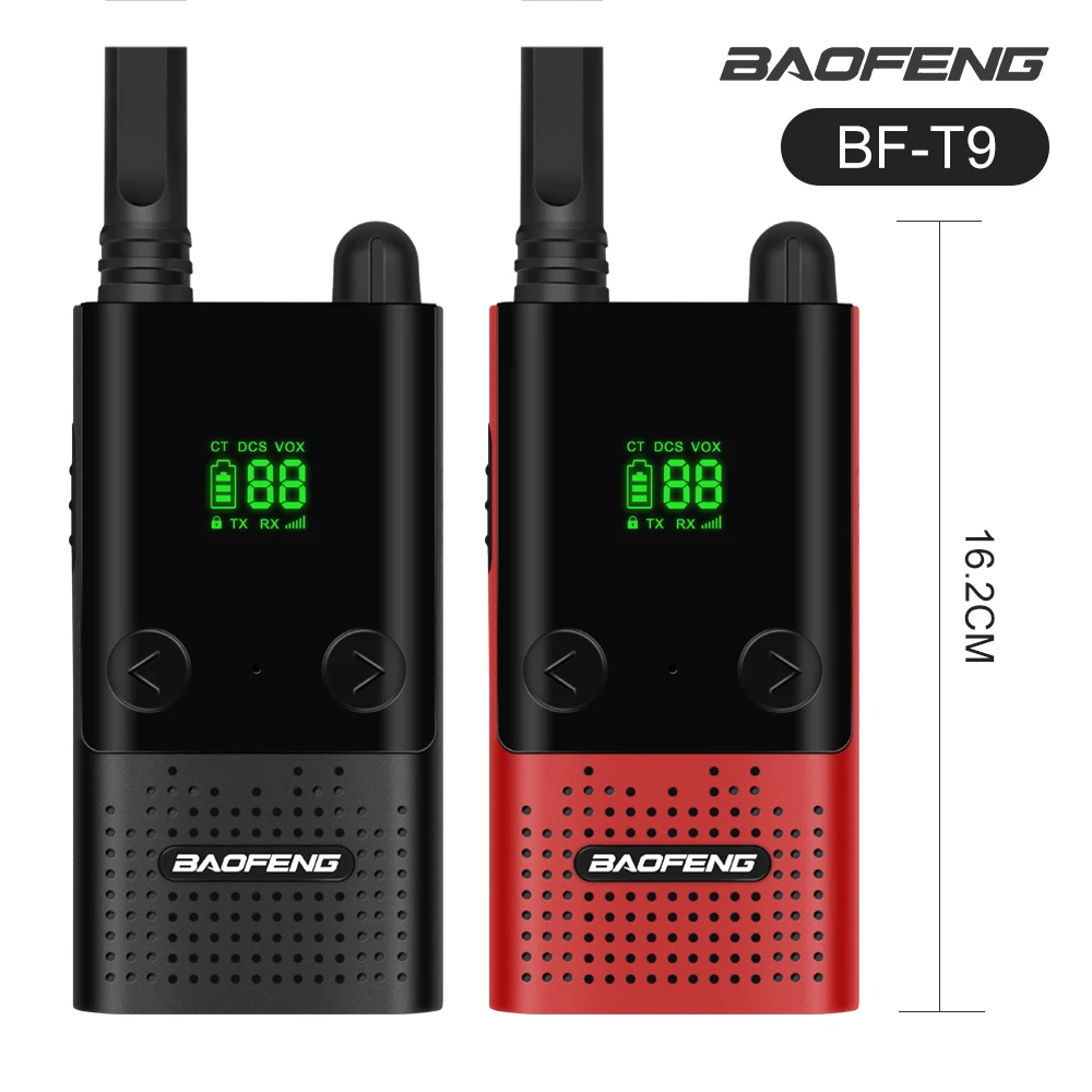 Рация Baofeng BF-T9 5 Вт 400-470 МГц 10 км CB Ham морская рация для охоты FM-трансивер | Мобильные