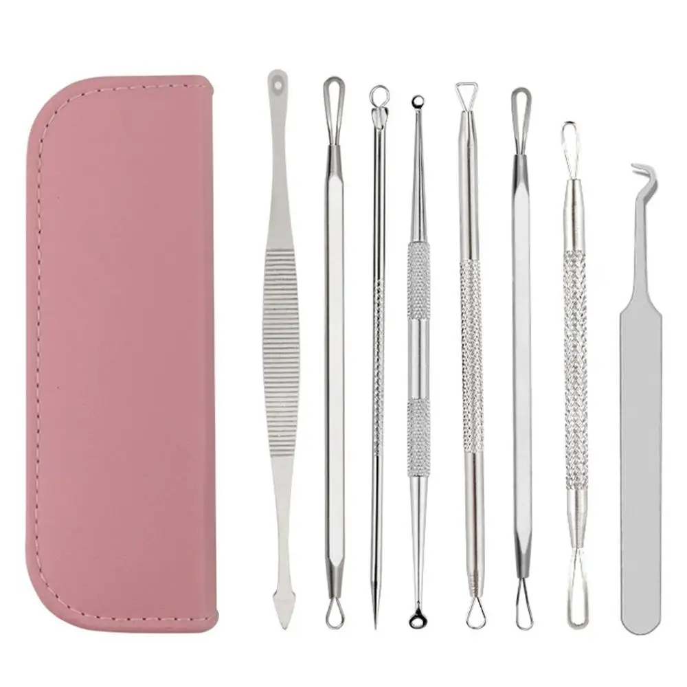 4/8 шт./компл. Угри Comedone акне прыщей инструмент для удаления угрей ложка