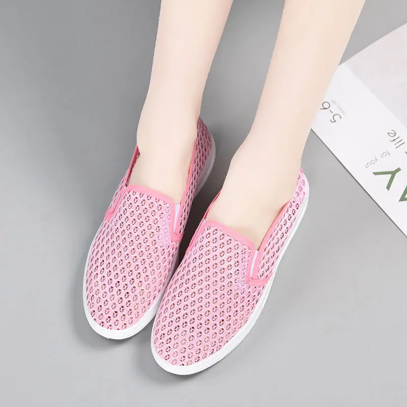 Tennis Shoes For Women Breathable Sneakers 2021 Spring Autumn Sports Comfy Jogging Trainers Female Soft Zapatos De Mujer Cheap