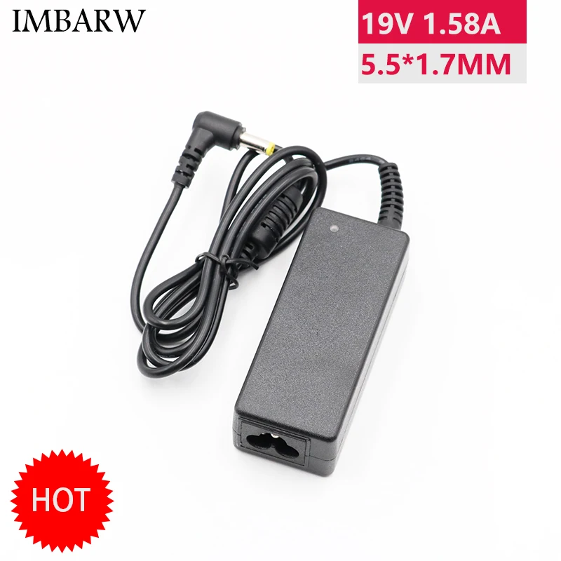 

19V 1.58A 30W AC Laptop Adapter Charger For Aspire One AOA110 AOA150 ZG5 ZA3 NU ZH6 D255E D257 D260 A110 Power Supply