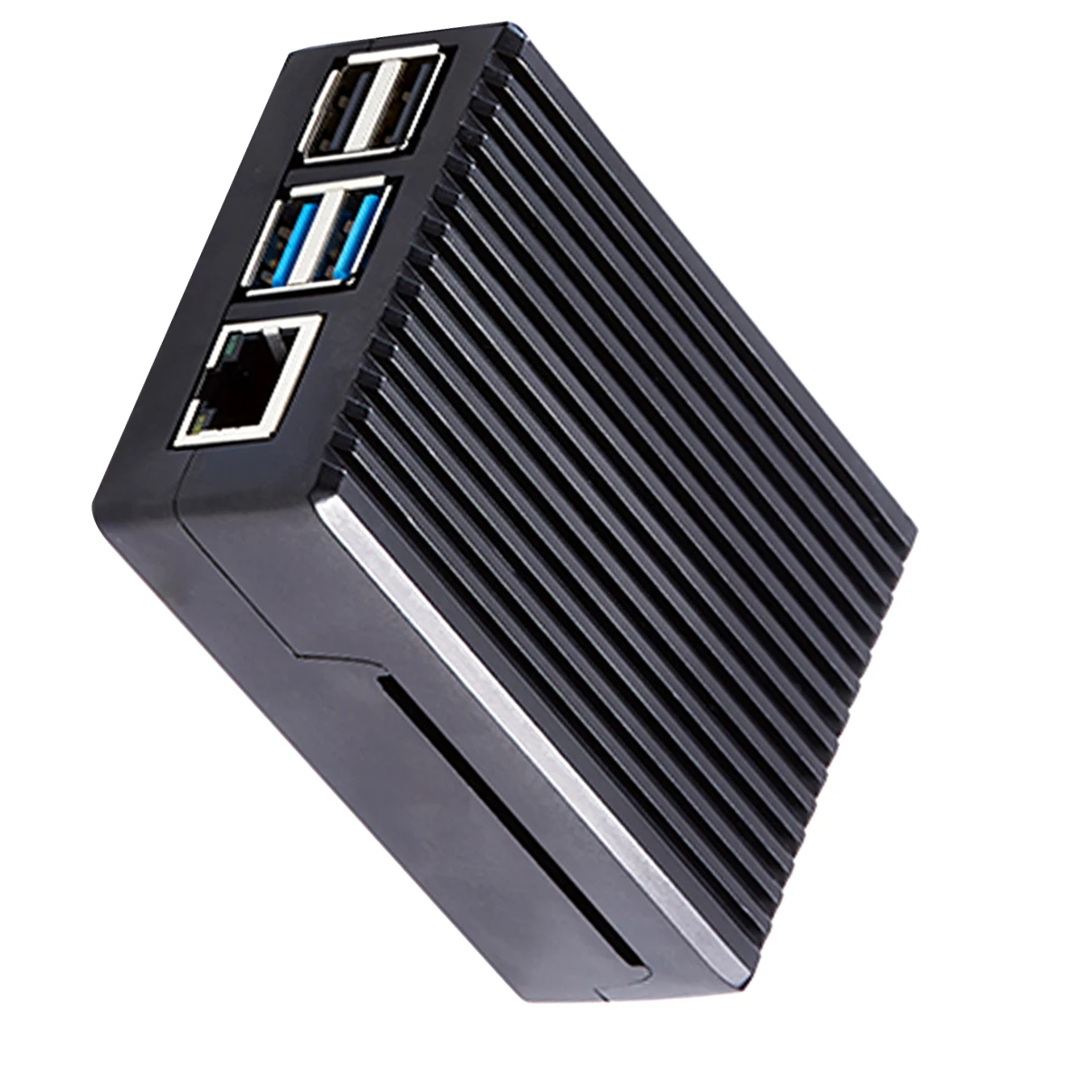 

Aluminum Alloy Case Heat Dissipation Shell Metal Enclosure for Raspberry Pi 4B+
