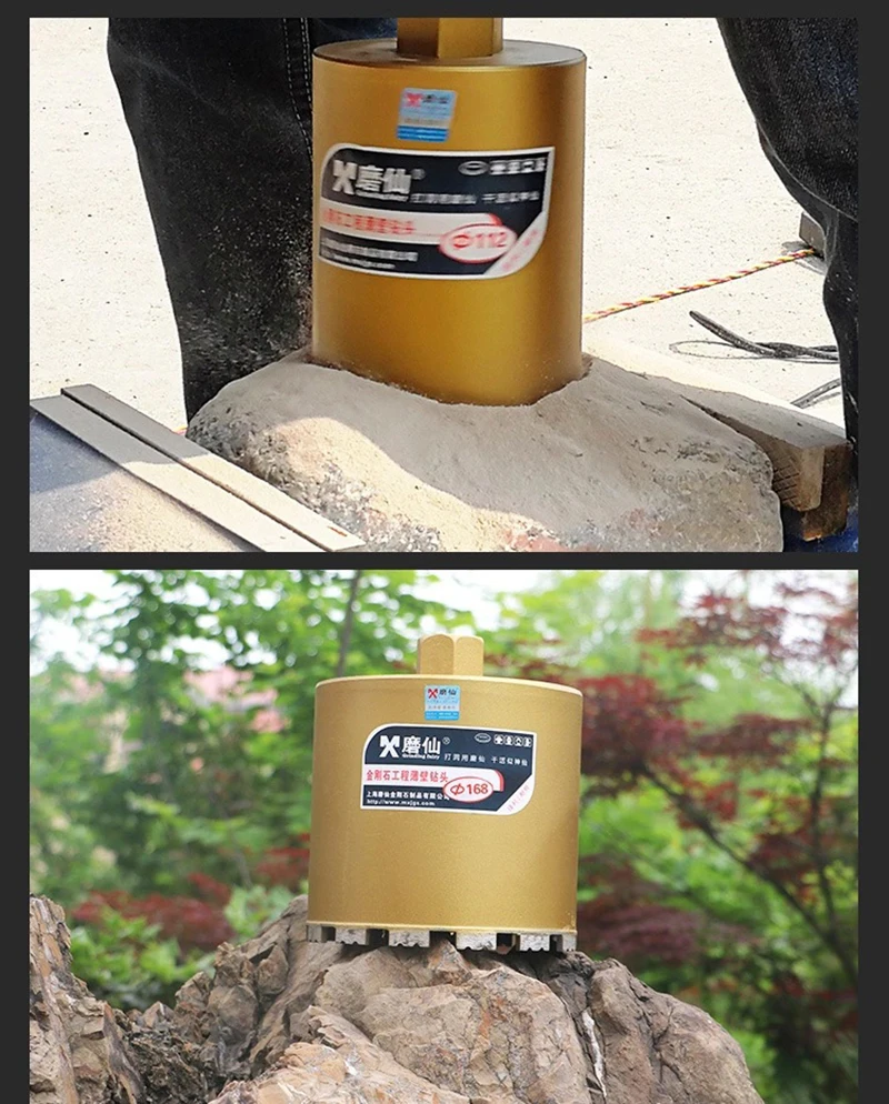 25 83 мм бит пустотелого сверла диаманта вырезать кольцевая пила M22 для воды мокрое