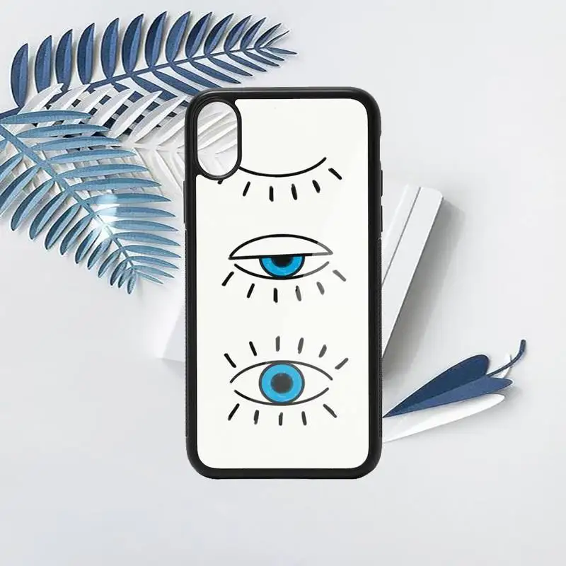 

Evil eye Phone Case TPU For iPhone X XR XS 11 12 mini Pro MAX 6 6S 7 8 Plus SE 2020