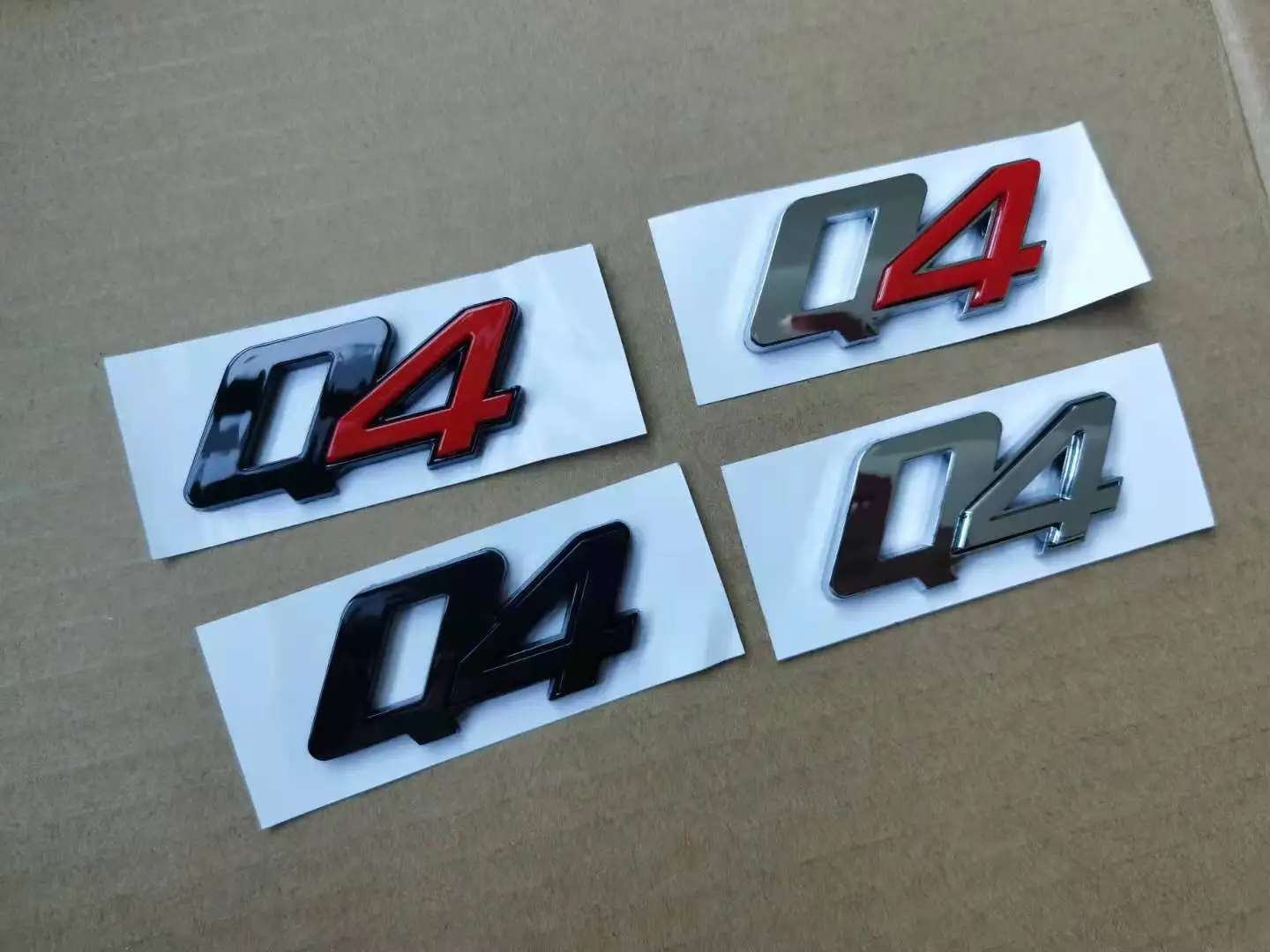 1X эмблема АБС наклейка значок бампера багажник Q4 хром черный красный для Maserati