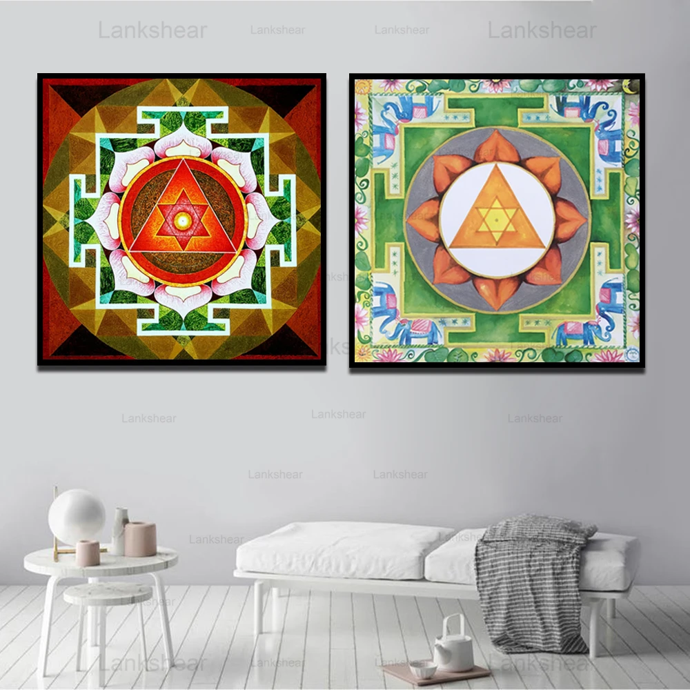 

Religious Ganesha Canvas Painting Modern Modular Wall Art Vintage Posters and Prints Loft Interior Picture Home Decoration
