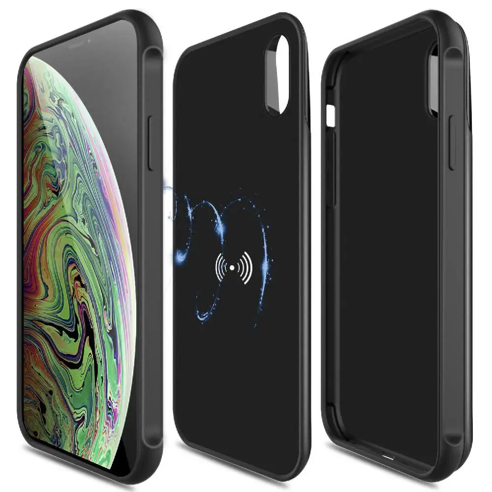 Для iPhone X/XR/XS Max Intelligence беспроводной зарядный чехол для аккумулятора, зарядное устройство, чехол для мобильного телефона