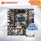 Материнская плата HUANANZHI X99 ZD4 X99 с Intel XEON E5 2620 V3, комбинированный комплект, поддержка DDR4, RECC, NON-ECC память NVME USB 3,0 M ATX