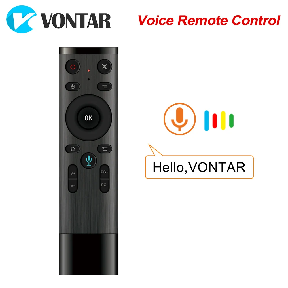 VONTAR Q5 голосовое дистанционное управление воздушная мышь 2 4G Беспроводная