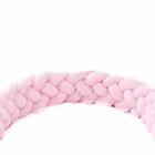 200 см утолщаются для детской кроватки детские кроватки около подушки сиденья детская защита для кроватки подушки для мальчиков и девочек спальня Decration