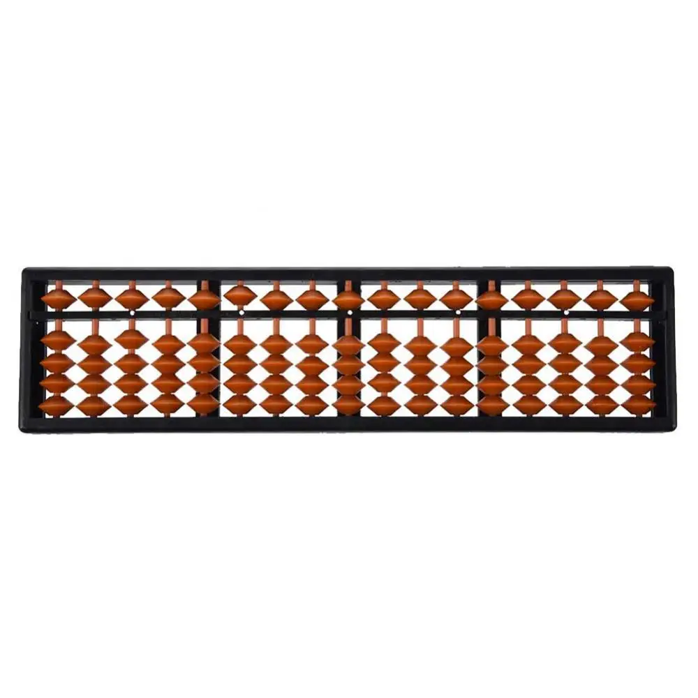 

17 Digits Abacus Soroban Beads Column Traditional Kid School Math Learning Aids
