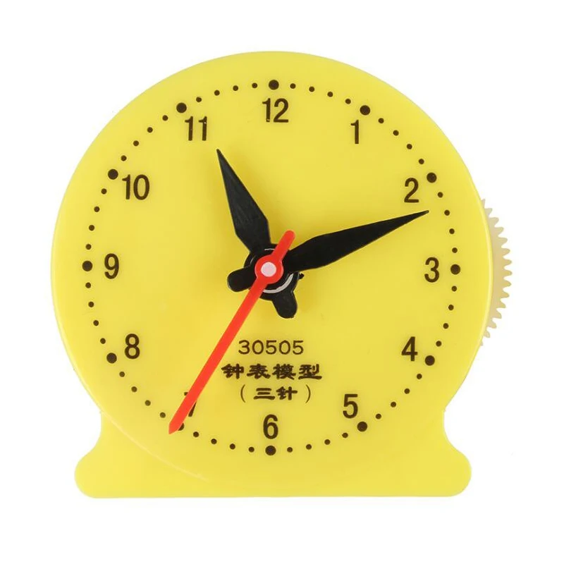 Детские часы с тремя контактами 8 см для раннего обучения | Игрушки и хобби