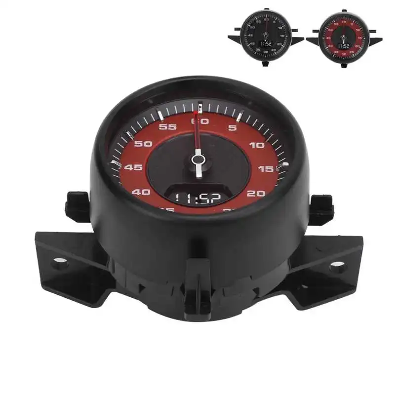 

digital clock in car auto accessories Dashboard Clock Stopwatch Lap Timer Gauge High Accuracy Replacement for Cayenne