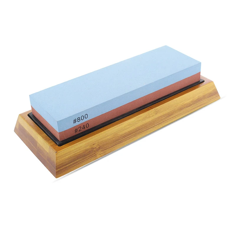 

Профессиональный точильный камень для ножей, точильный камень, шлифовальный камень, водный камень, кухонный инструмент 2 в 1, зернистость 240, ...