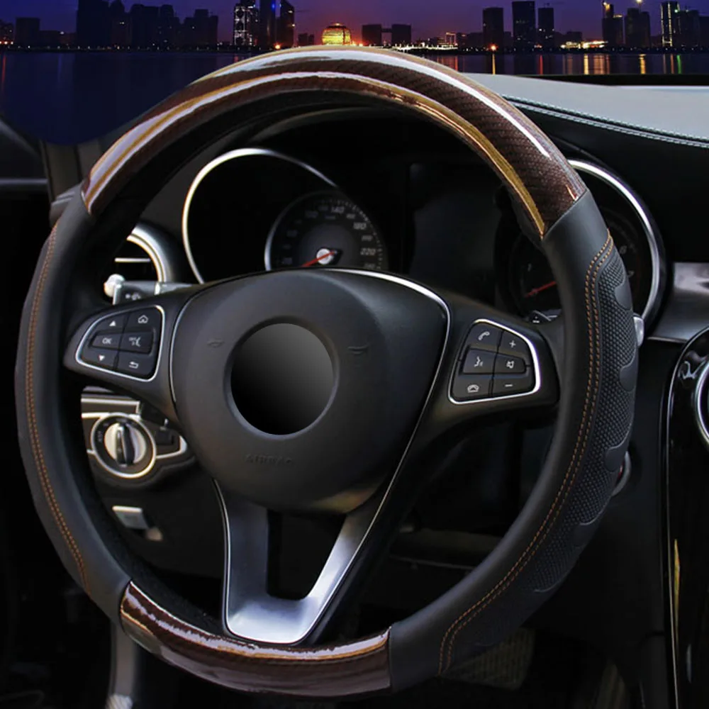 FORAUTO массажный чехол рулевого колеса автомобиля 37-38 см Универсальный 3D