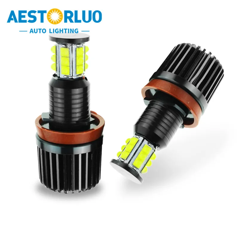 

2pcs Factory Supply Canbus H8 360W Angel Eyes Halo Ring LED Light Bulb For BMW E82E81E87E88 E90E91E92E93 E60/61 E63E64E89 E70
