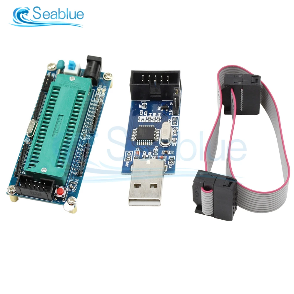 Мини-системный модуль ATMEGA16 ATMEGA32 ISP I/O USB-программатор USBASP USBISP AVR ATMEGA8 ATMEGA128 ATtiny/CAN/PWM с