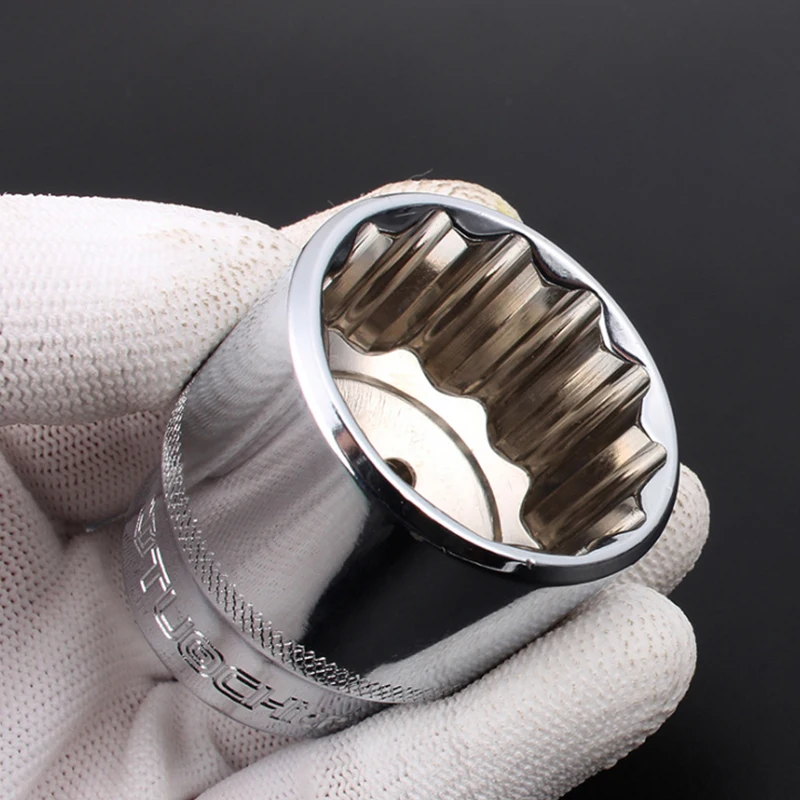 1/2 дюймовый накопитель 12 точечным гнездом головка под ключ Torx зеркало с коротким