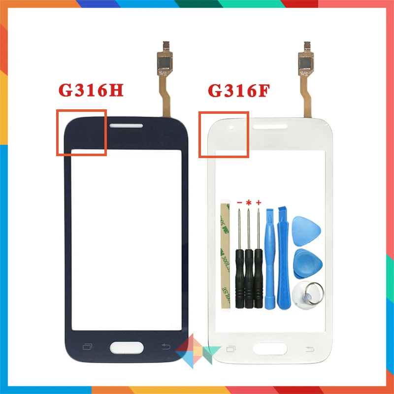 Сенсорный экран для Samsung Galaxy DUOS Ace 4 G313 G313F G313H или G316 G316H G316F сенсорная панель |