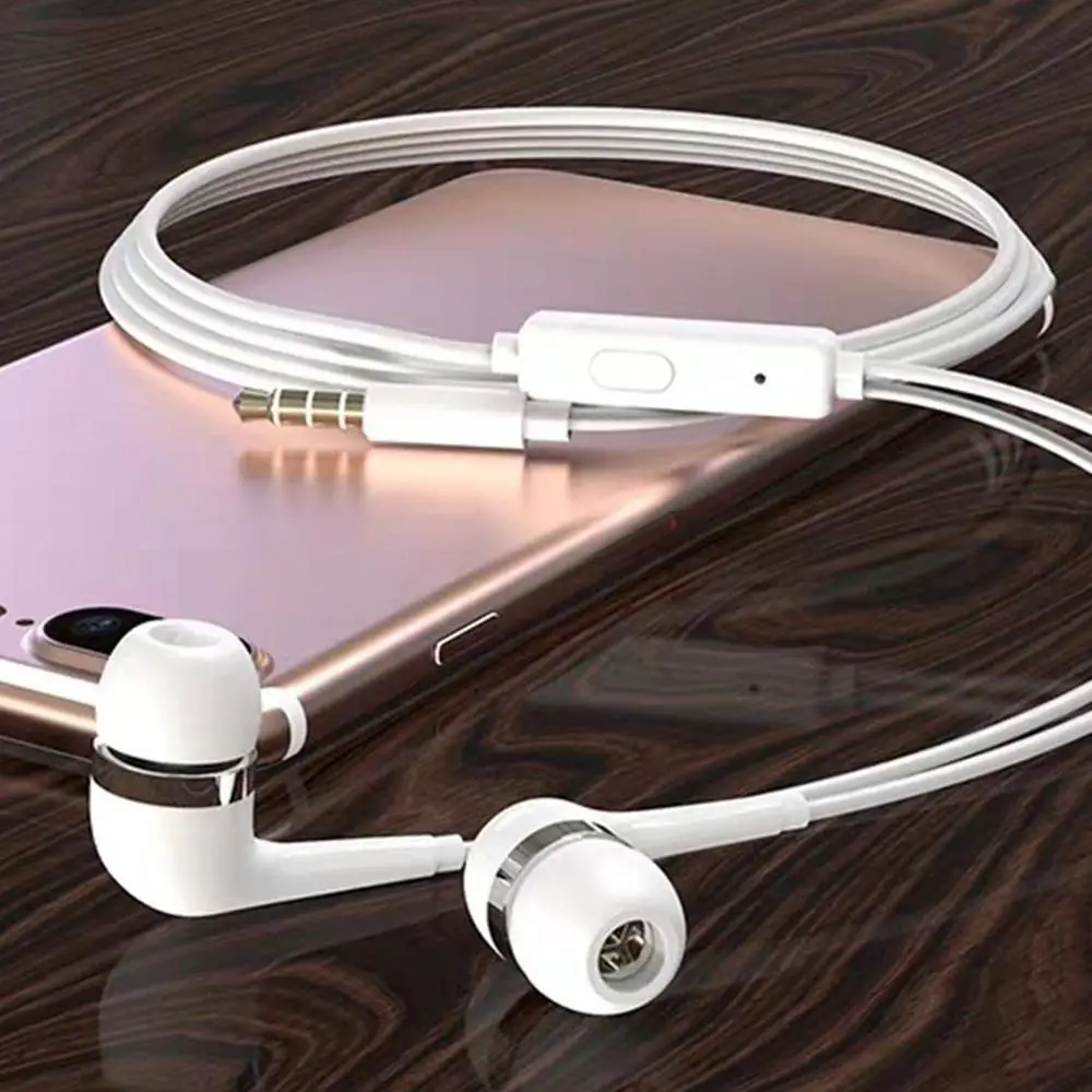 

Earphones Headsets With Built-in Microphone In-Ear Universal For Smartphones Wired Earphone X7B1