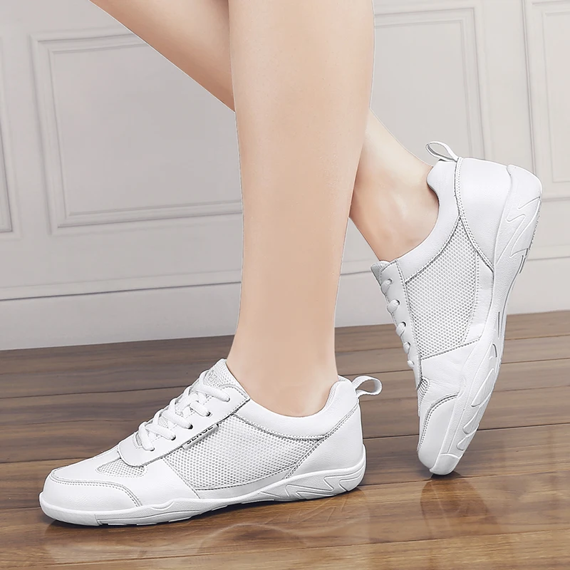 Дышащая сетчатая спортивная обувь для аэробики Тренировочная Черлидинга