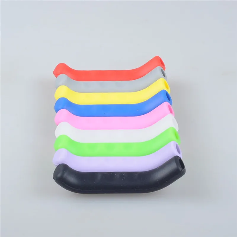 random color 7 см 2 шт велосипедные ручки короткие Резиновые Нескользящие велосипедные скутеры части велосипеда - Цвет: random color