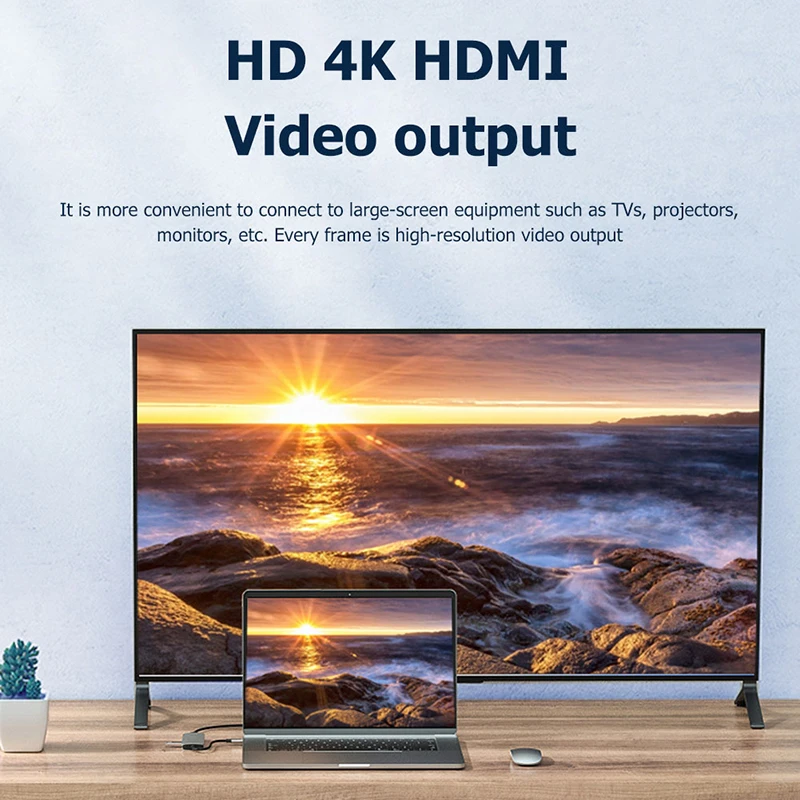 

USB C - 3,0 HDMI Thunderbolt 3 HDMI- Type-C MacBook Samsung Galaxy