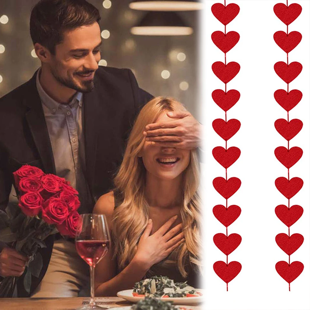 

4PCS Heart Shape Hanging Paper Garland Floral For Home Decoration Party Supplies Wedding Paper Garland Banner