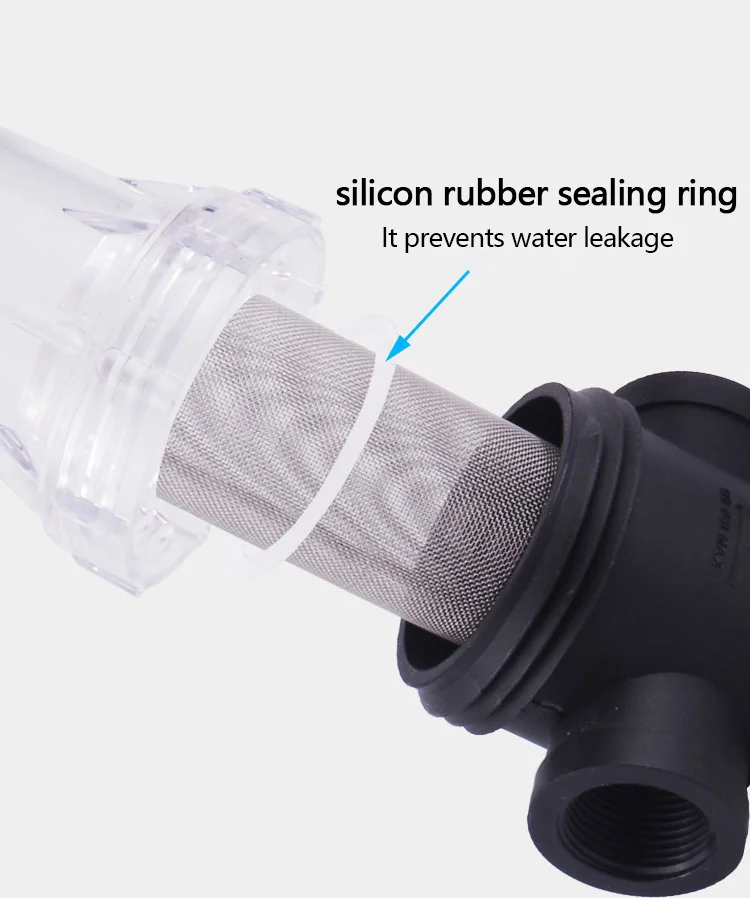 Садовый пруд 1/4 дюйма 3/4 встроенный высокопробная арматурная сетка фильтр грубой