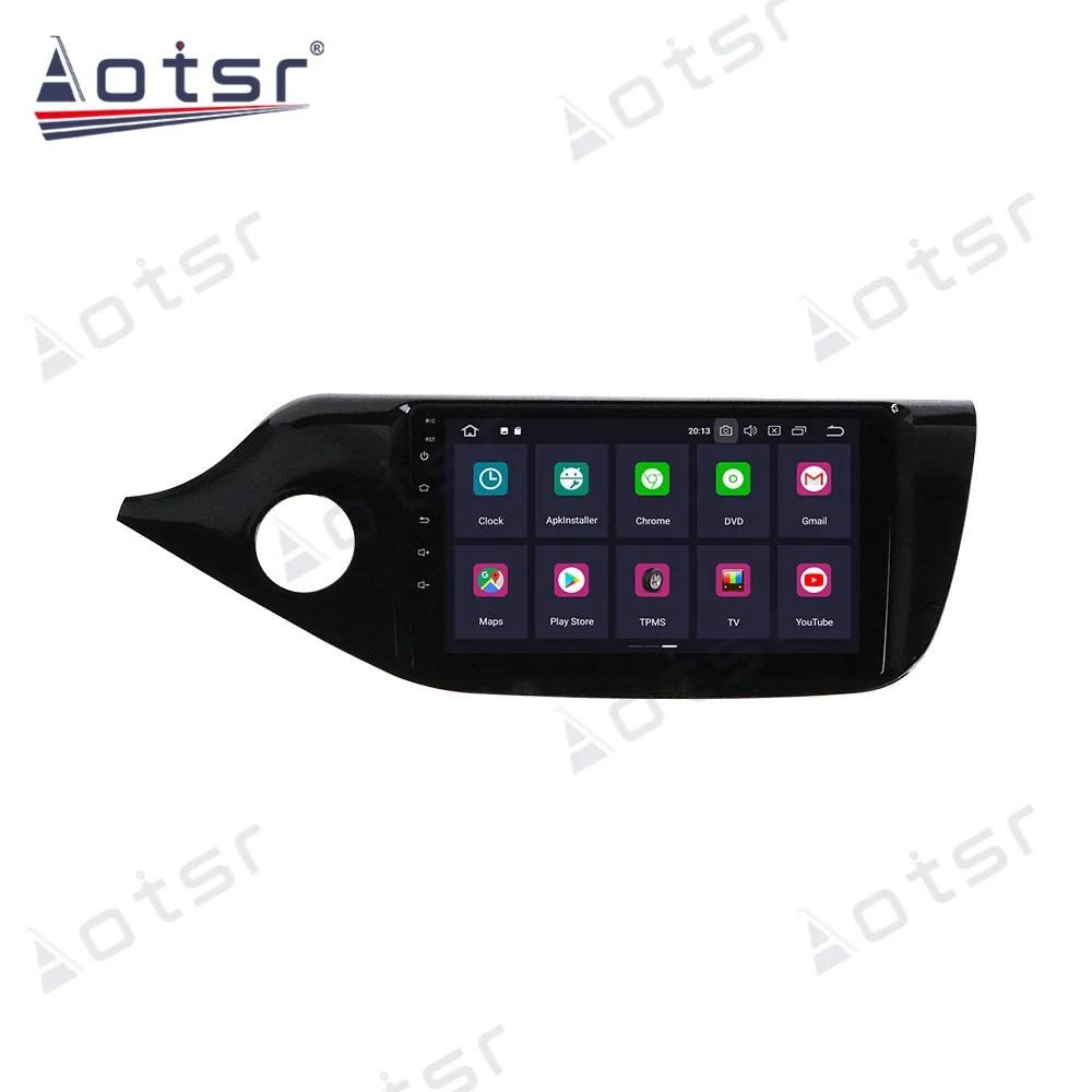 Автомобильный мультимедийный плеер Aotsr Android 9 0 4 + 64 ГБ GPS-навигация DSP для KIA CEED 2012 -