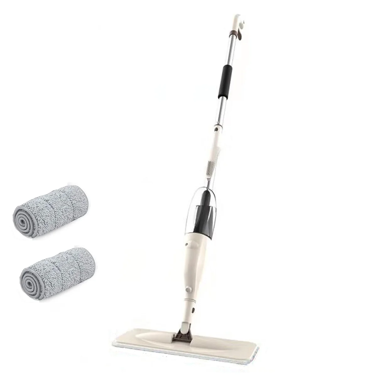 

Spray Floor Mop with Reusable Microfiber Pads 360 Degree Handle Mop for Home Kitchen Laminate Wood Ceramic Tiles Floor Cleaning