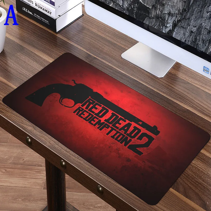 Большой коврик для мыши 60X30cm Red Dead Redemption 2 скоростной Игры Геймер игровой XL