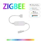 Светодиодная ленсветильник RGB Tuya 3,0 Zigbee с поддержкой Wi-Fi, 5 в пост. Тока, 12 В, 24 в пост. Тока