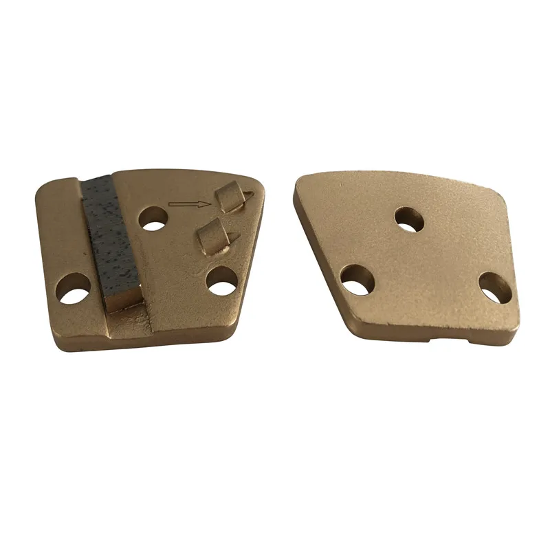 Трапециевидные шлифовальные туфли PCD для подготовки поверхности Алмазный бетон