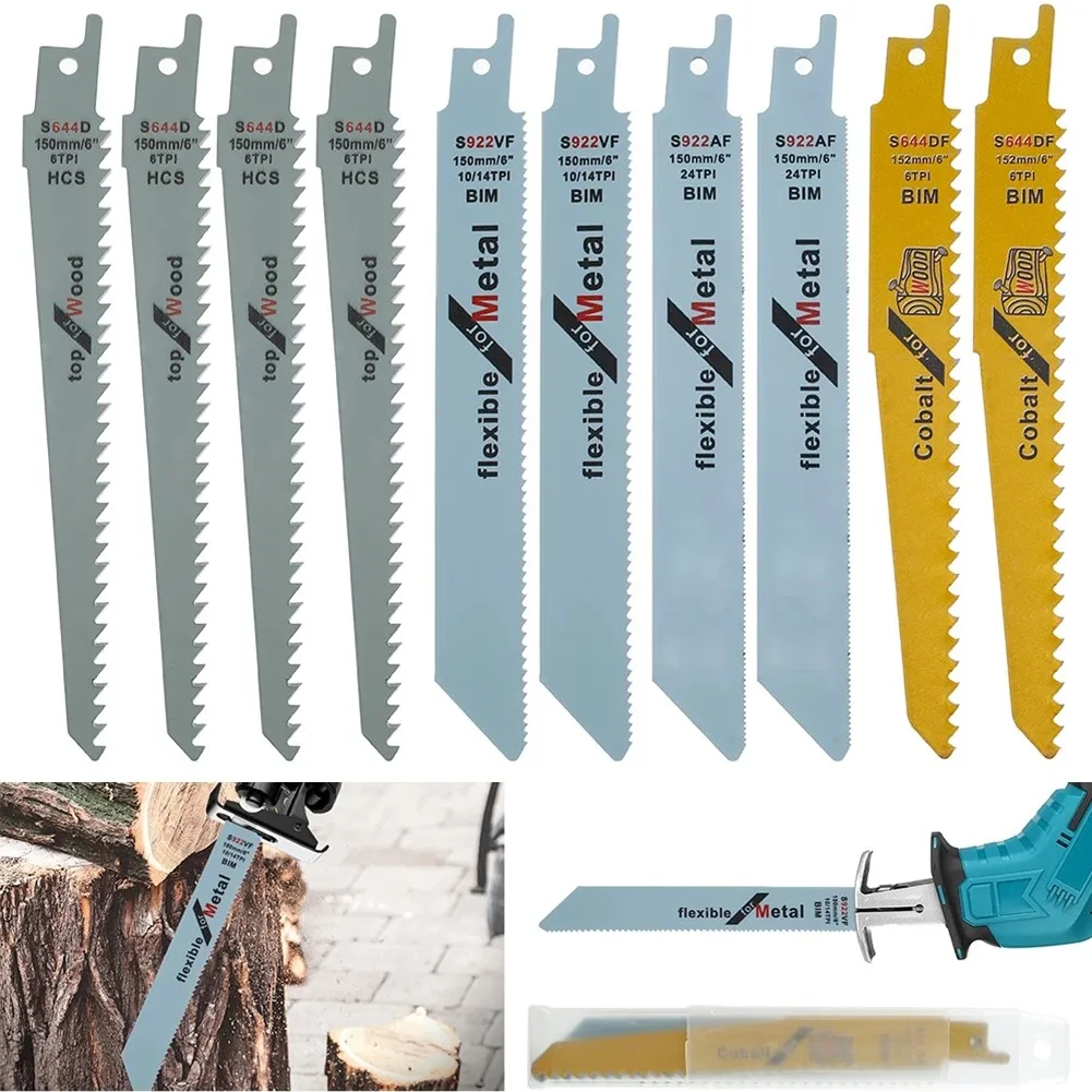 

10PCS Saw Blade Assorted Cutter Equipment For Cutting Wood High Speed Steel