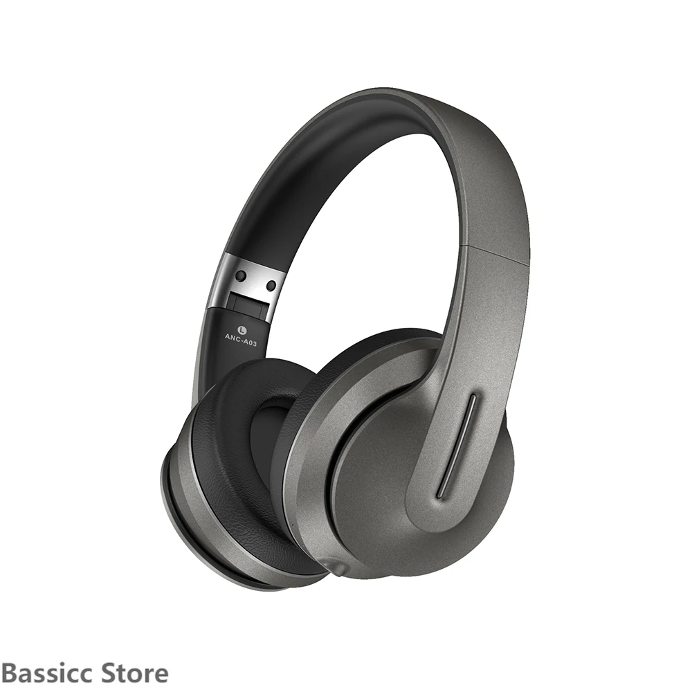 

Bluetooth-гарнитура ANC с активным шумоподавлением, с микрофоном