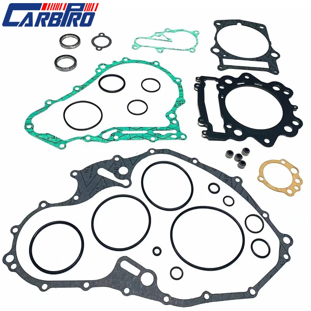 Полный комплект прокладок включает уплотнения клапана для YAMAHA RAPTOR 700 2006 2014