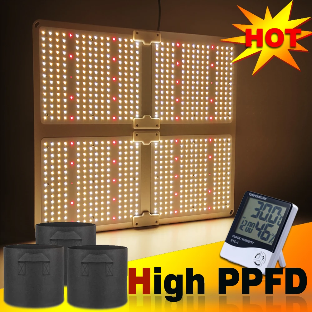 Quantum Tech Board Samsung LM301B Led Grow Light 220W 450W Full Spectrum Hydroponics PhytoLamp IP65 Waterproof Meanwell Driver