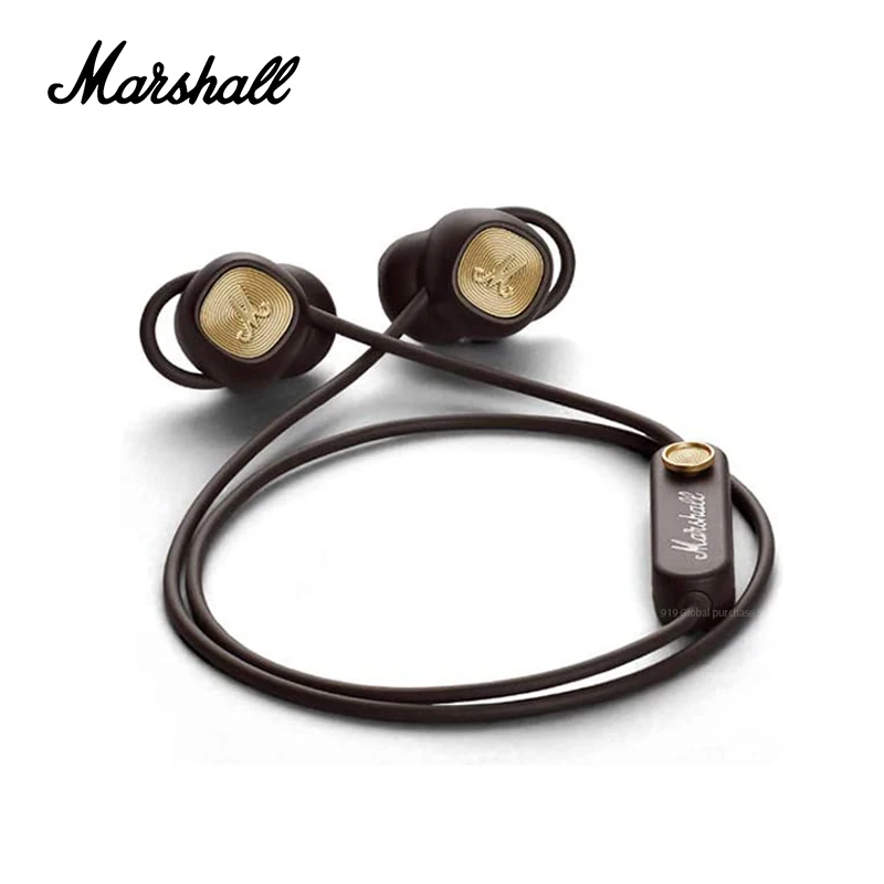 

Marshall Minor II Wireless Bluetooth Headset In-ear Bass Earphones Sports Headset For Pop Rock Music With Microphone
