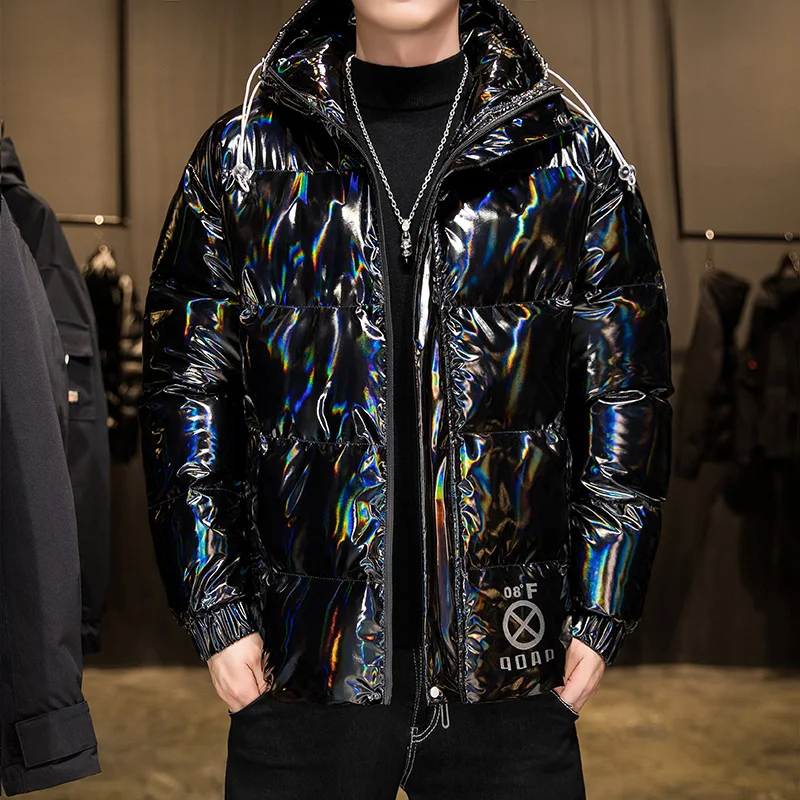 New collection Jakcet Men Warm Fashion for Male Feather High-end Hooded Outwear New Feather Down Thicken Light Homme Jackets