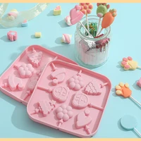 2021 new lollipop cheese gummy mold homemade handmade diy silicone molds for hard candy chocolate caramel ganache ice cubes
