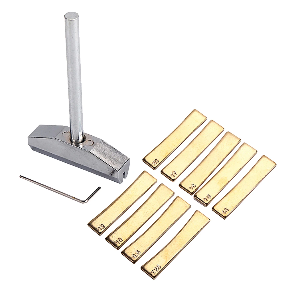 

1 Set Electric Guitar DIY Repair Tool Fretboard Press Caul w/ Fret