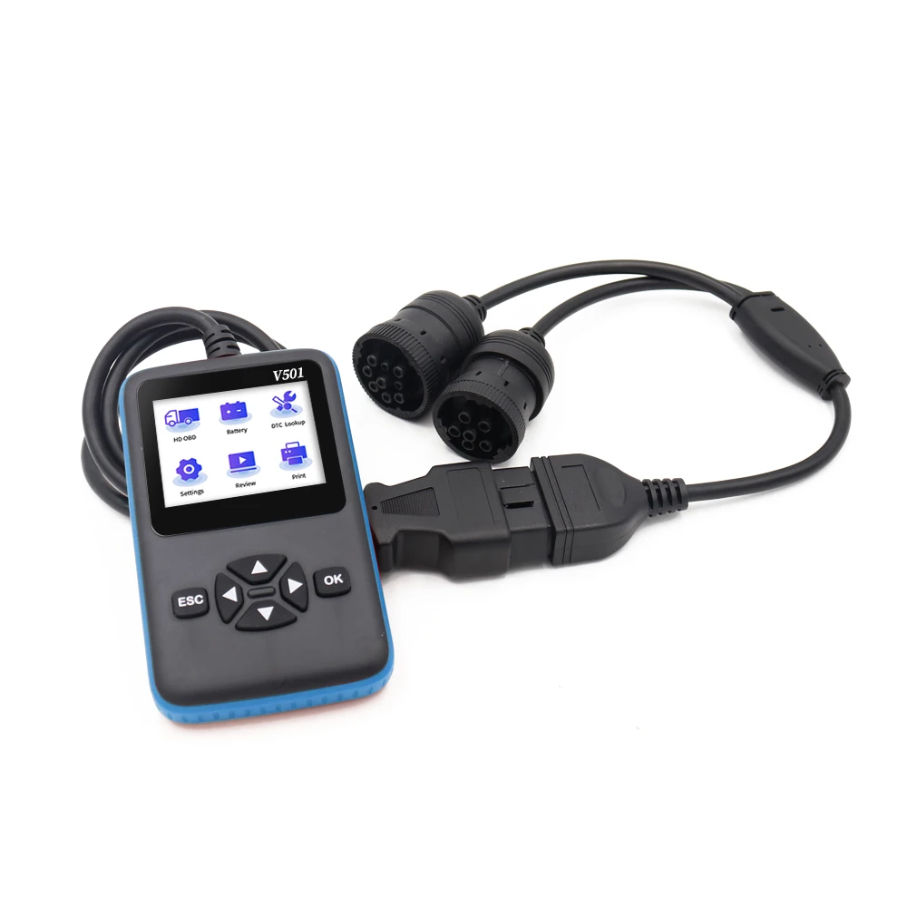 

New arrival OBD2 truck scanner Man Heavy Truck Diagnostic Tools Support 6Pin/9Pin/16Pin Diagnostic Connectors