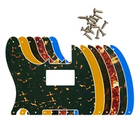 pleroo guitar parts for us standard 8 screw holes tele telecaster with paf humbucker guitar pickguard scratch plate