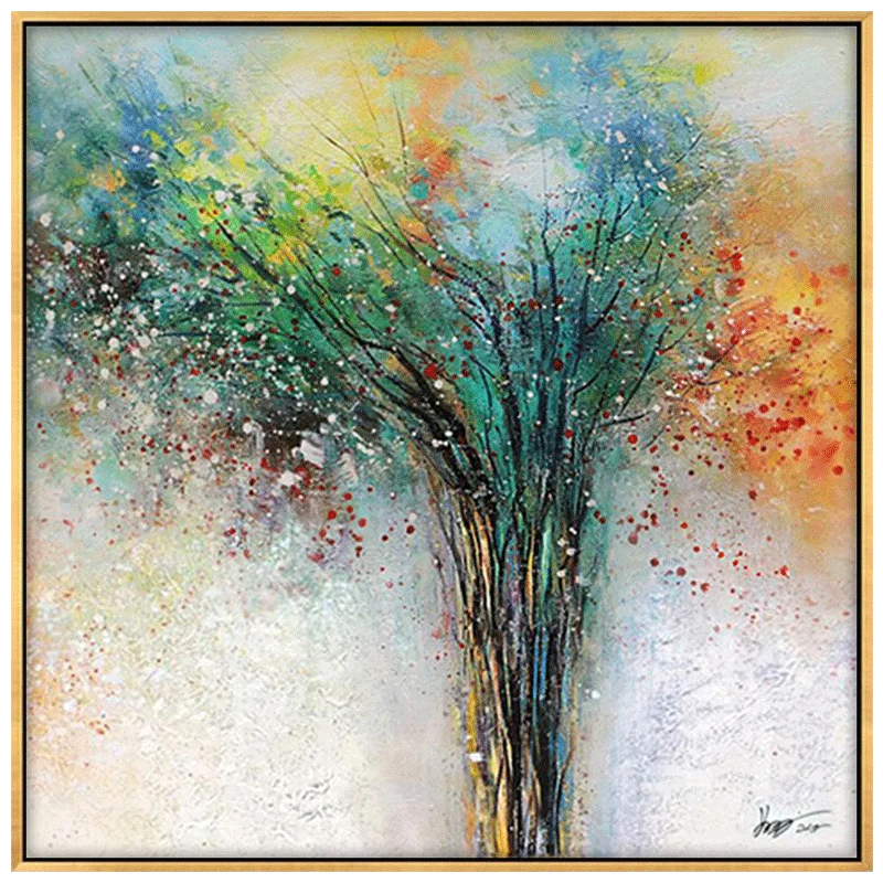 Абстрактное дерево жизни художественная палочка алмазная вышивка крестом