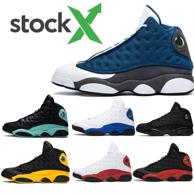 

Black Cat Flints 13 13s Island Green Mens Basketball Shoes Cap And Gown Phantom GS Hyper Royal Bred Wheat DMP sports sneakers