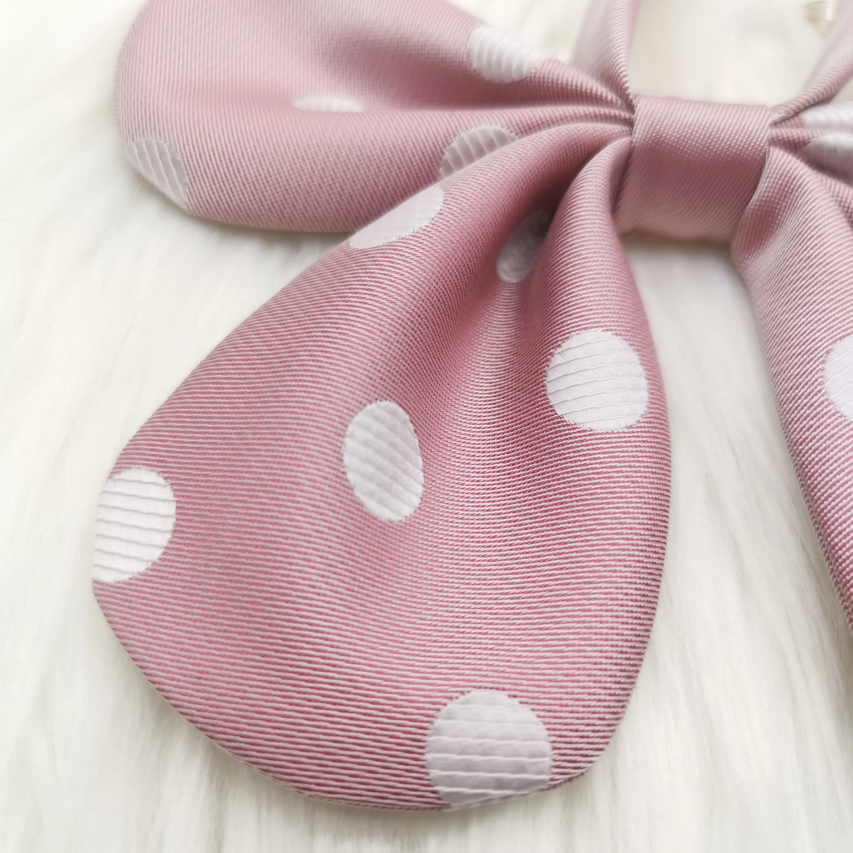 Butterfly Rabbit Ear Polka Dot Bow Tie Student JK Sailor Suit College Style Uniform Cute Cherry Knot Female pink tie | Аксессуары для