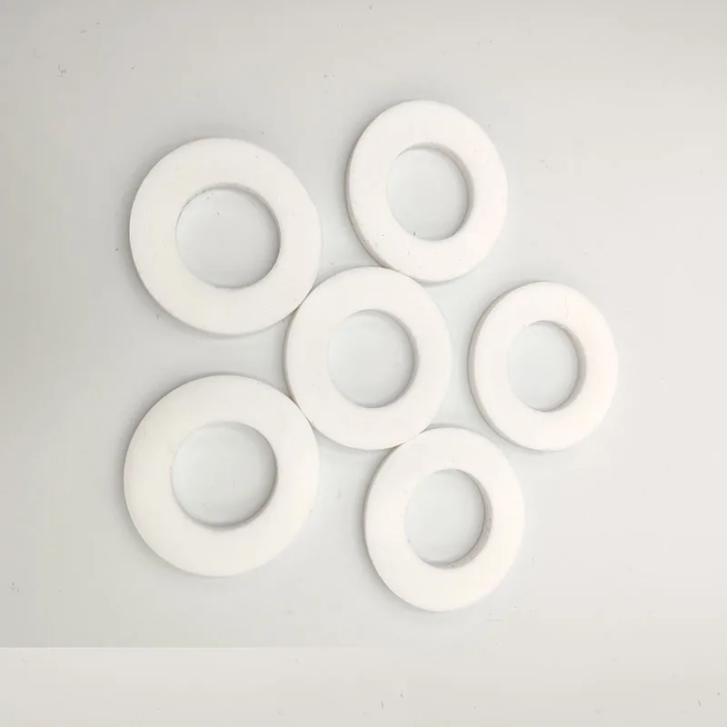 20 шт Толщина 3 мм ПТФЭ Прокладка уплотнение фланца плоский политеф фланец