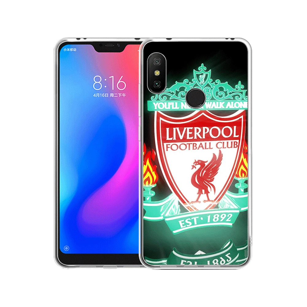 EST 1982 мобильный чехол для телефона для Xiaomi Redmi Note 4 4X5 5A 6 7 8 Pro Чехол Liverpool FC защитный корпус милый