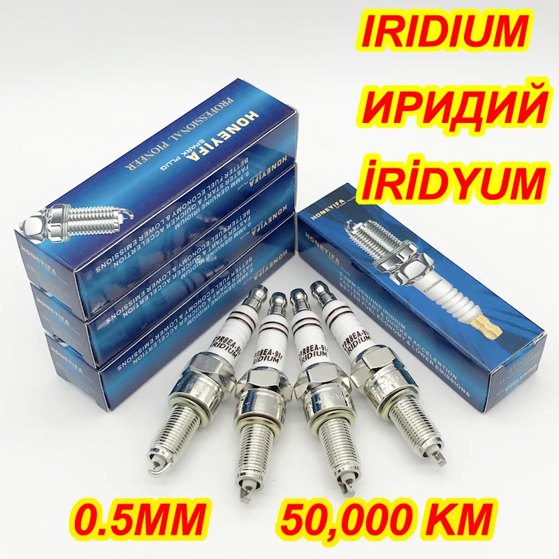 2 шт. Иридиевые свечи зажигания EAIX CPR8 9 IX для CPR7EA CPR8EA CPR8EAIX CR8E 90607 IU24 IU22 U24EPR9 U24ESR SMAX155